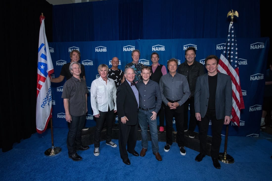 S. Robert August with fellow members at a National Association of Home Builders event